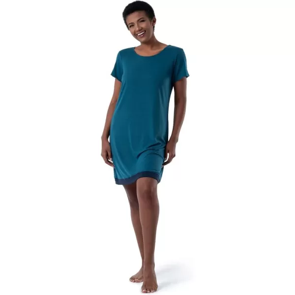 Fruit of the Loom Womens Super Soft and Breathable Sleep ShirtTurquoise