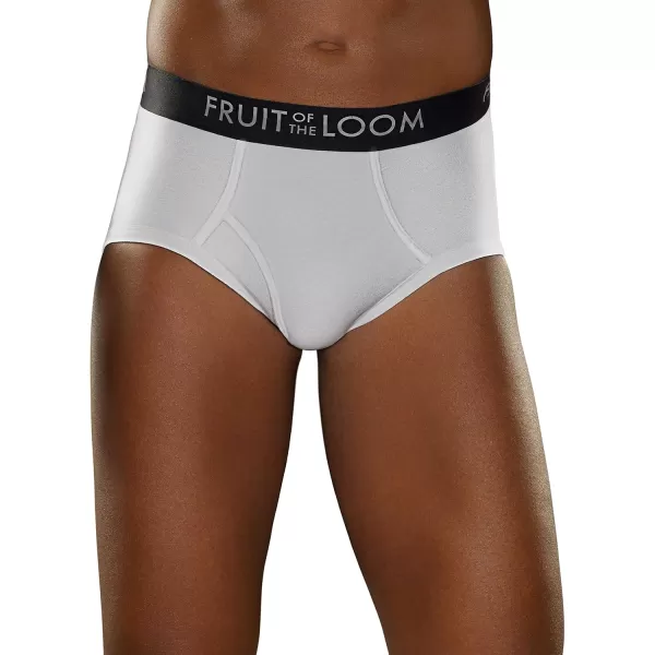 Fruit of the Loom Mens Breathable UnderwearBlackGray