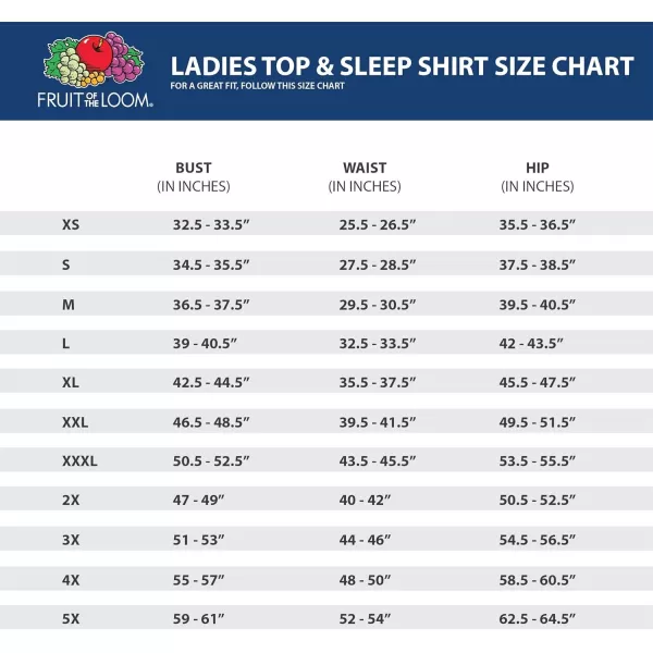 Fruit of the Loom Womens Breathable Sleep ChemiseMidnight Blue