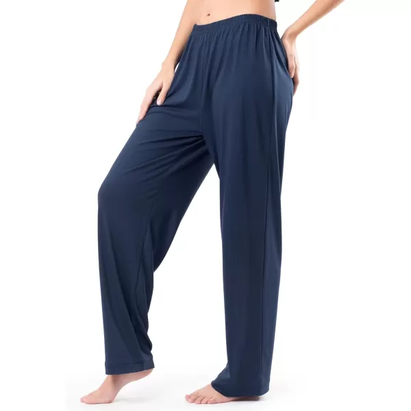 Fruit of the Loom Womens Breathable Tank Top Pant and Cardigan Sleep SetMidnight Blue