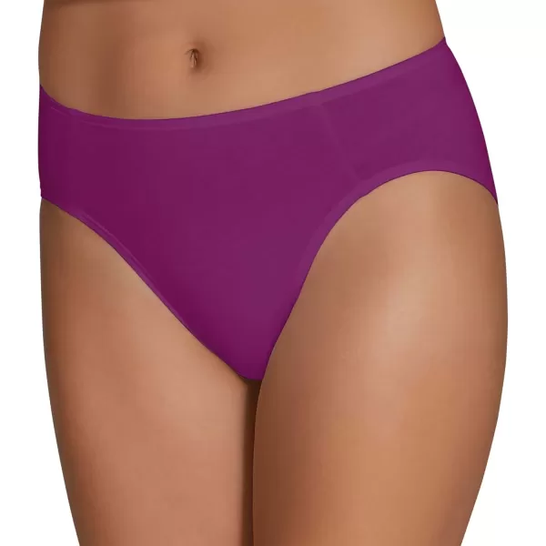 Fruit of the Loom Womens No Show Seamless Underwear Amazing Stretch ampamp No Panty Lines Available in Plus SizeHi Cut  Assorted Color