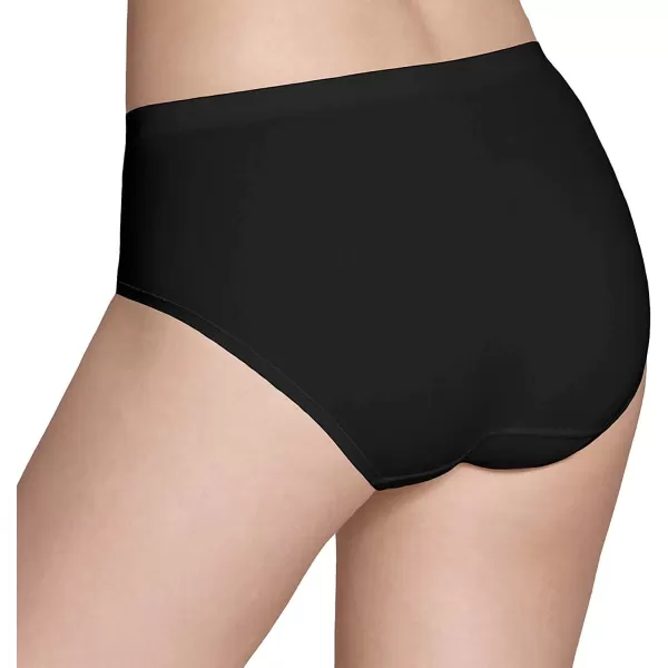 Fruit of the Loom Womens No Show Seamless Underwear Amazing Stretch ampamp No Panty Lines Available in Plus SizeLow Rise Brief  6 Pack  Colors May Vary