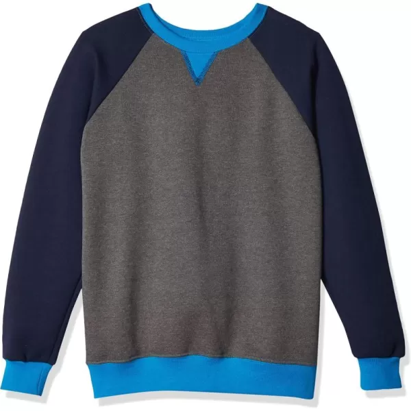 Sweatshirt - Charcoal Heather/Navy