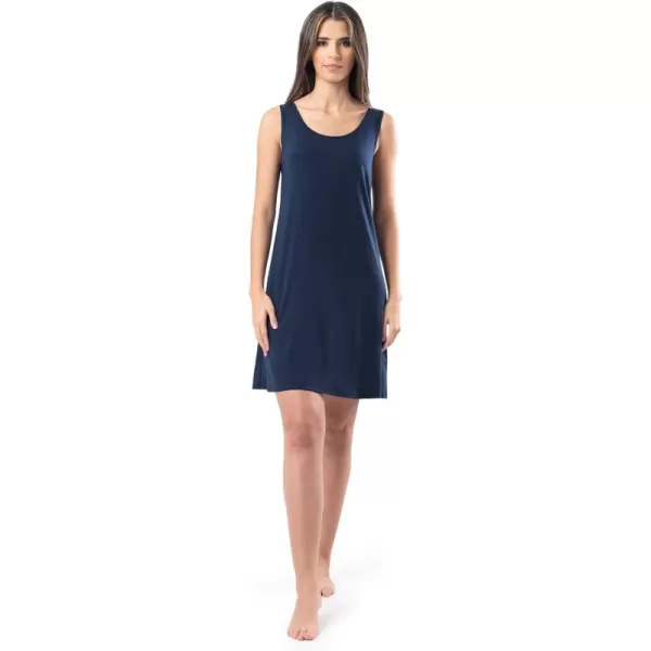 Fruit of the Loom Womens Breathable Sleep ChemiseMidnight Blue