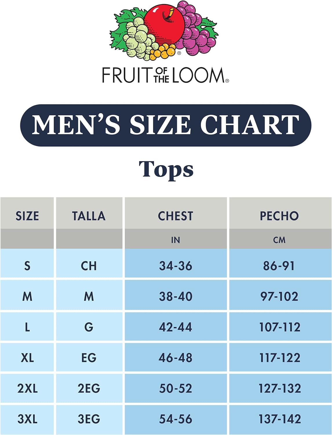 Fruit of the Loom mens Eversoft Cotton Short Sleeve Pocket Tshirts Breathable ampamp Tag Free6 Pack  Assorted Blues