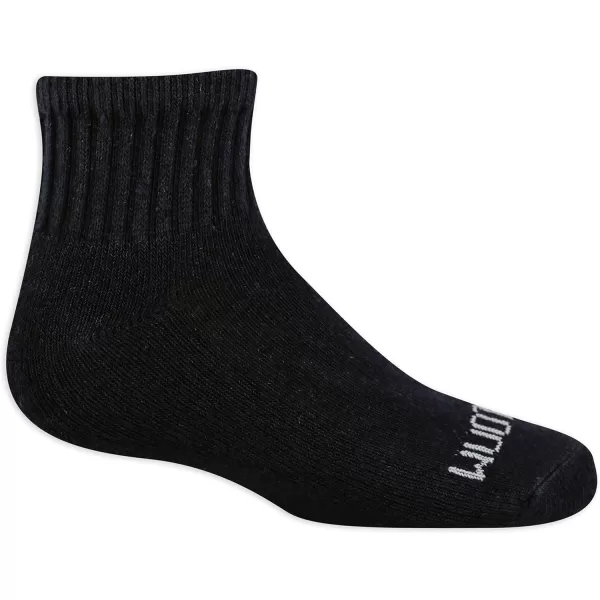 Fruit of the Loom Boys Dual Defense Ankle Socks 10 PackBlack