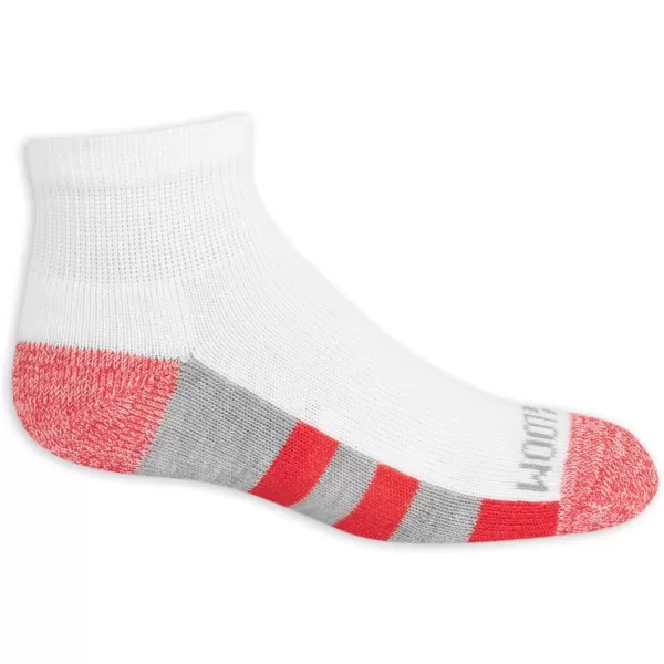 Fruit of the Loom Boys Everyday Active Sports Ankle Socks 10 PackWhite