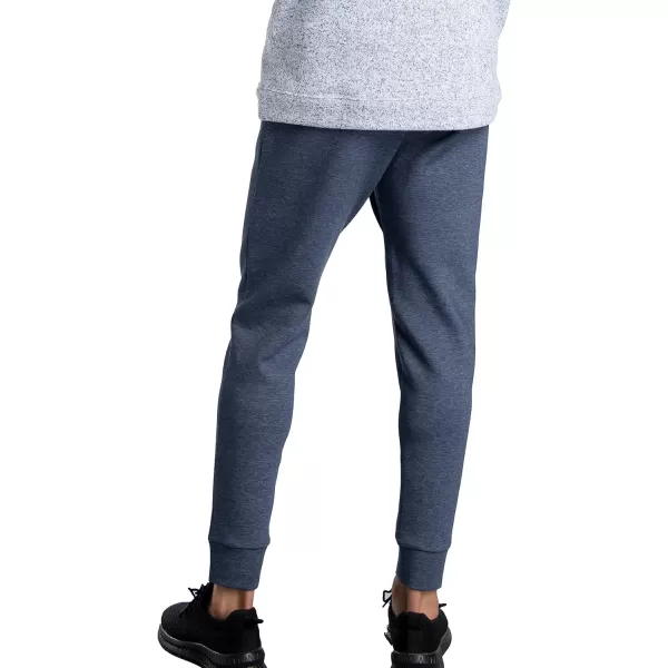 Fruit of the Loom Eversoft Fleece Joggers Moisture Wicking ampamp Breathable Sizes S2XDouble Knit  Indigo Ink Heather