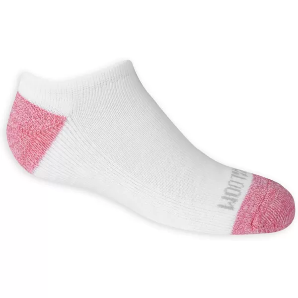 Fruit of the Loom Girls Everyday No Show Socks 10 PackWhite