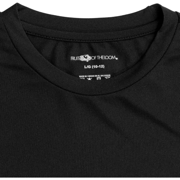 Fruit of the Loom Boys Performance Baselayer Thermal Underwear SetBlack