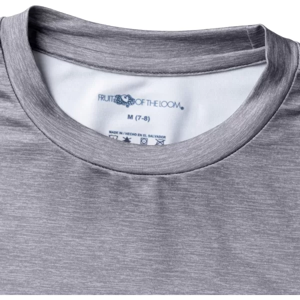 Fruit of the Loom Girls Performance Baselayer Thermal SetHeather Grey