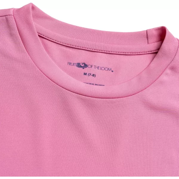 Fruit of the Loom Girls Performance Baselayer Thermal SetPink