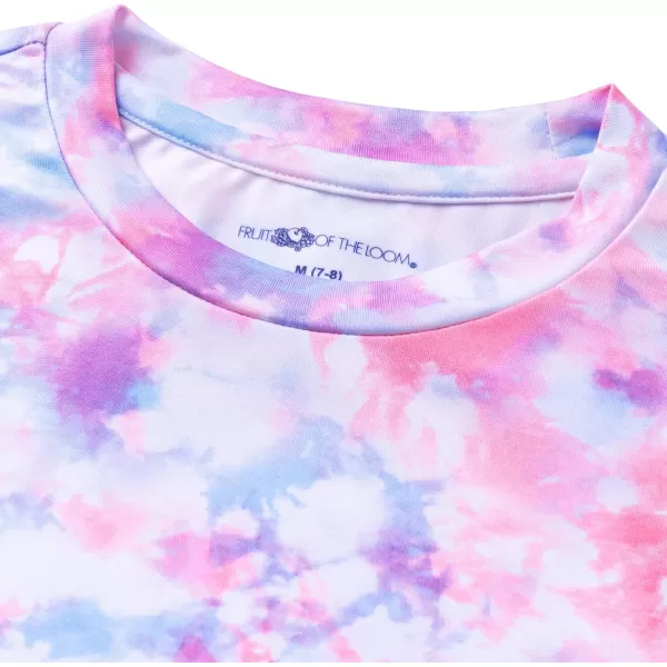 Fruit of the Loom Girls Performance Baselayer Thermal SetTie Dye