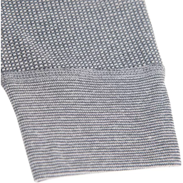 Fruit of the Loom Girls Premium 2Pack Thermal Waffle BottomBlackHeather Greystone