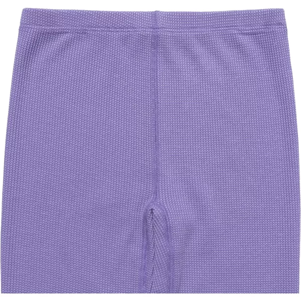 Fruit of the Loom Girls Premium Thermal Waffle Underwear SetLavenderPurple