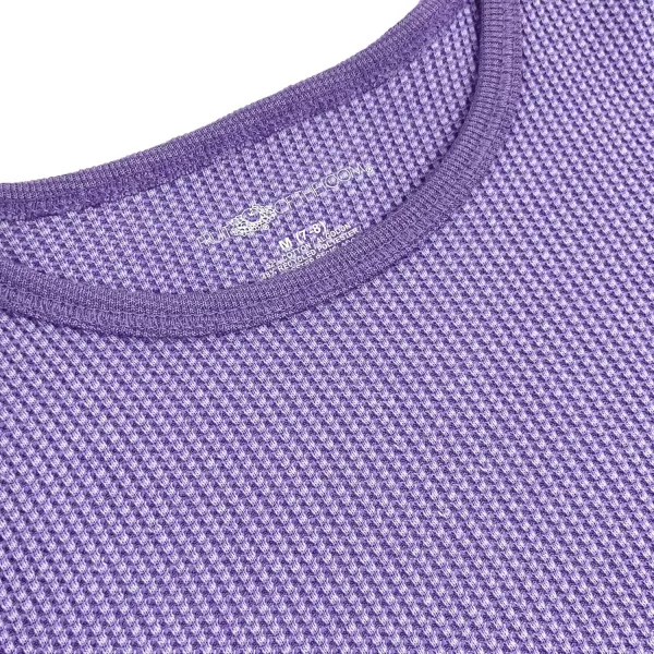 Fruit of the Loom Girls Premium Thermal Waffle Underwear SetLavenderPurple