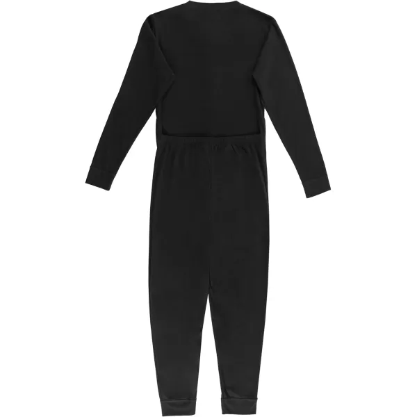 Fruit of the Loom Girls Premium Union SuitBlack