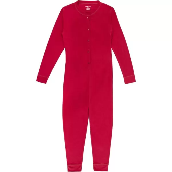 Fruit of the Loom Boys Premium Union SuitRed