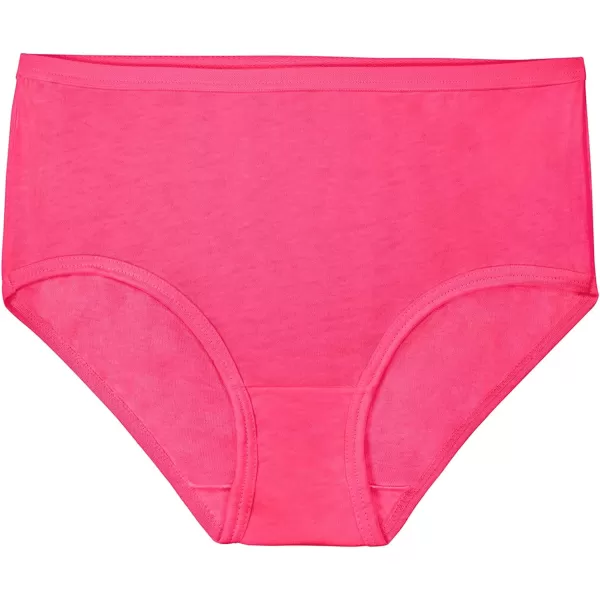 Fruit of the Loom Girls Cotton Brief Underwear MultipacksBrief  14 Pack  PinkStarsStripes