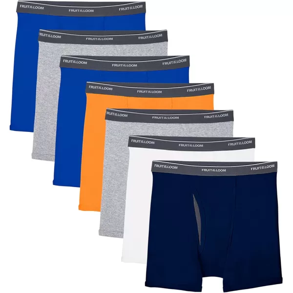 imageFruit of the Loom Boys Boxer Briefs with Coolzone Fly168 Pack  Assorted Colors