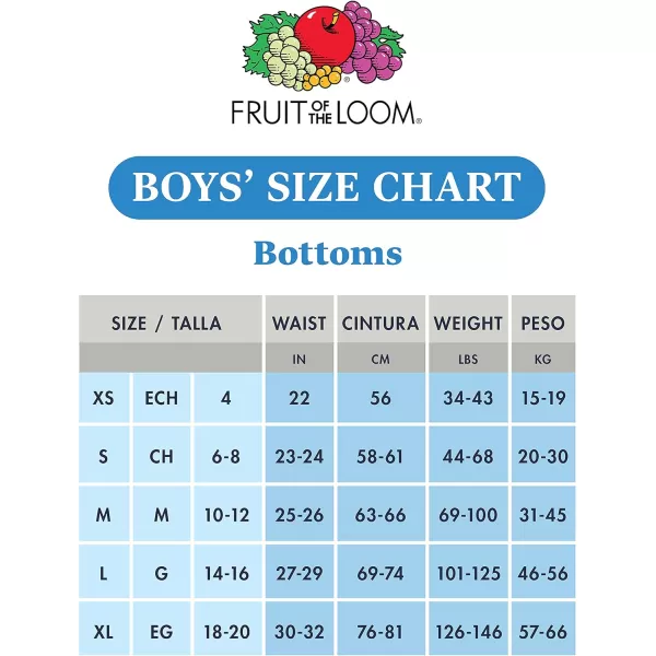 imageFruit of the Loom Boys Boxer ShortsKnit  10 Pack  Assorted