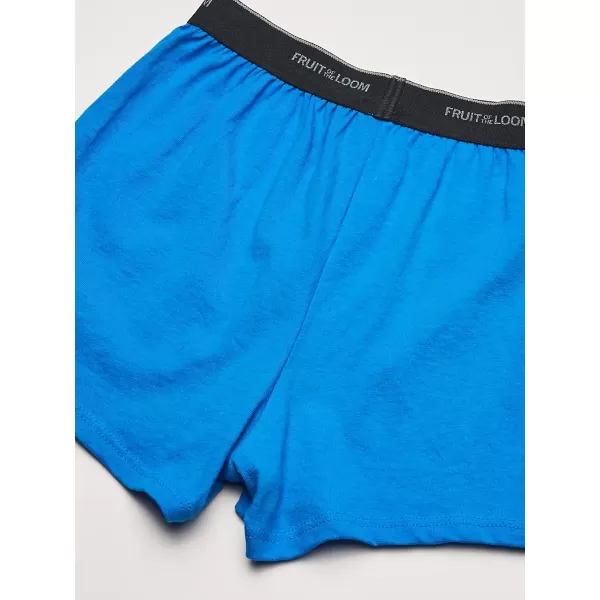 imageFruit of the Loom Boys Boxer ShortsKnit  5 Pack  Assorted