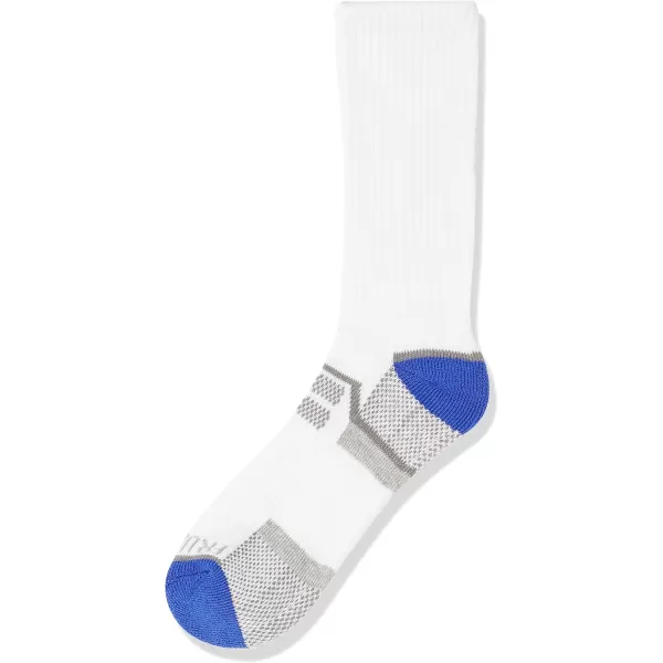 imageFruit of the Loom Boys Everyday Active Crew Socks 12 PackWhite