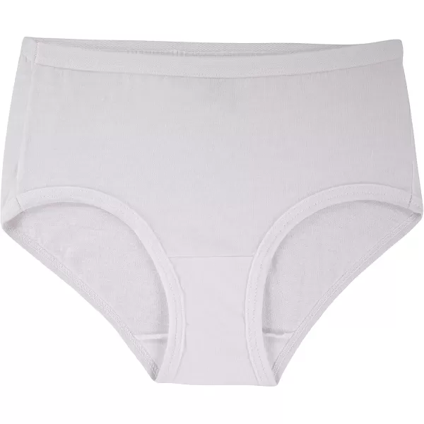 imageFruit of the Loom Girls Cotton Brief Underwear MultipacksBrief  12 Pack  White