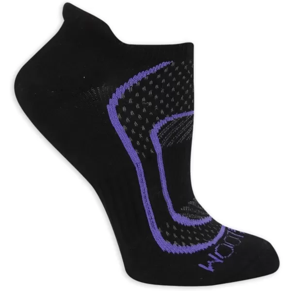 imageFruit of the Loom Women Coolzone No Show with Tab Socks 6 PackBlack Assortment