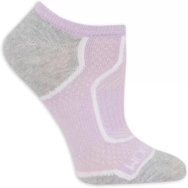 imageFruit of the Loom Women Lightweight Coolzone No Show Socks 6 PackMulticolor Assortment