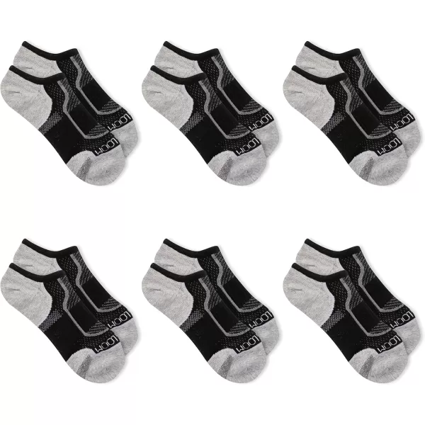 imageFruit of the Loom Womens Coolzone Active Lightweight Cotton SocksBlack