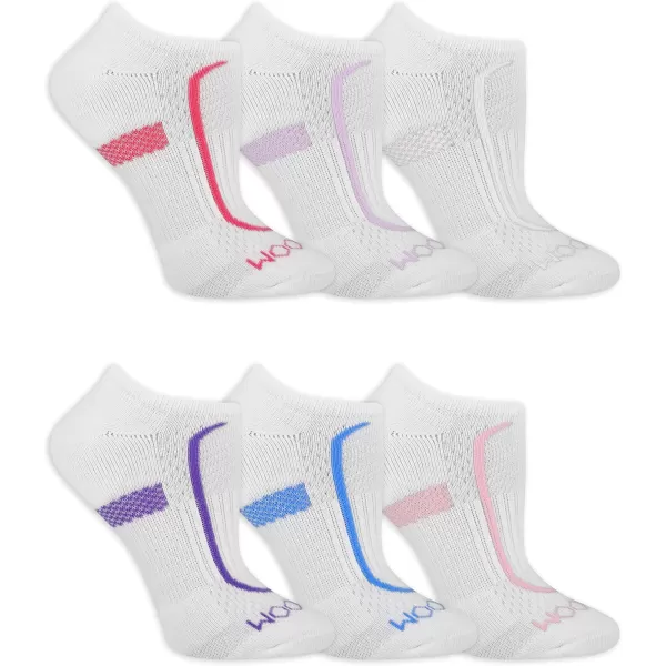 imageFruit of the Loom Womens Coolzone Active Lightweight Cotton SocksWhite