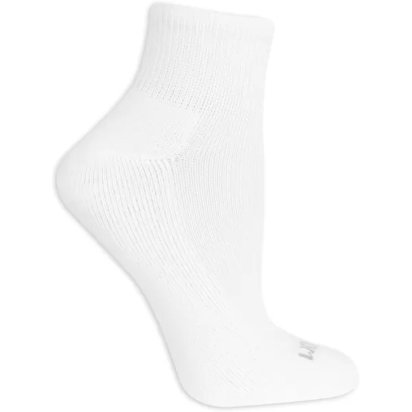 imageFruit of the Loom Womens Everyday Soft Cushioned Ankle Socks 10 PackWhite