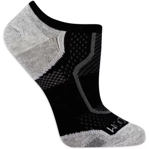 imageFruit of the Loom Womens Coolzone Active Lightweight Cotton SocksBlack