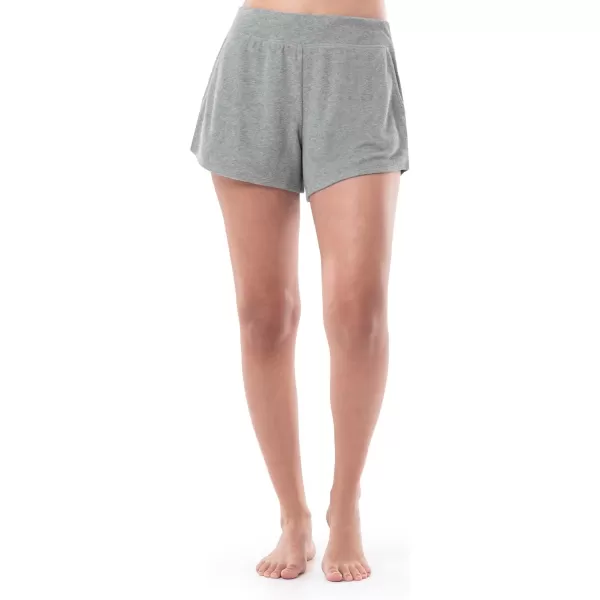 imageFruit of the Loom Womens Beyondsoft Sleep Tee and Shorts SetLight Grey Heather