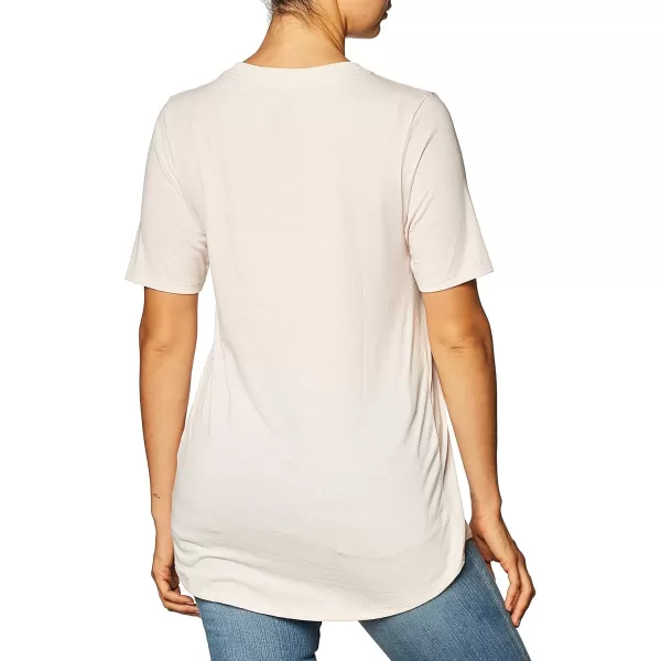 imageFruit of the Loom Womens Essentials All Day Elbow Length VNeck TShirtCashmere Heather