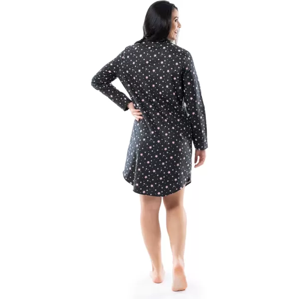 imageFruit of the Loom Womens Flannel Sleep ShirtStarry Sky