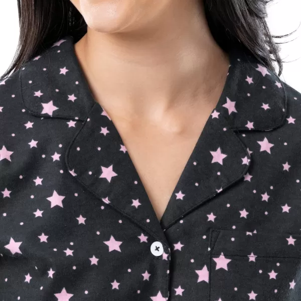 imageFruit of the Loom Womens Flannel Sleep ShirtStarry Sky