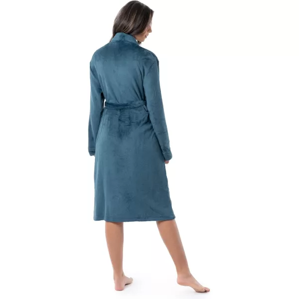 imageFruit of the Loom Womens Fleece RobeBlue Sea