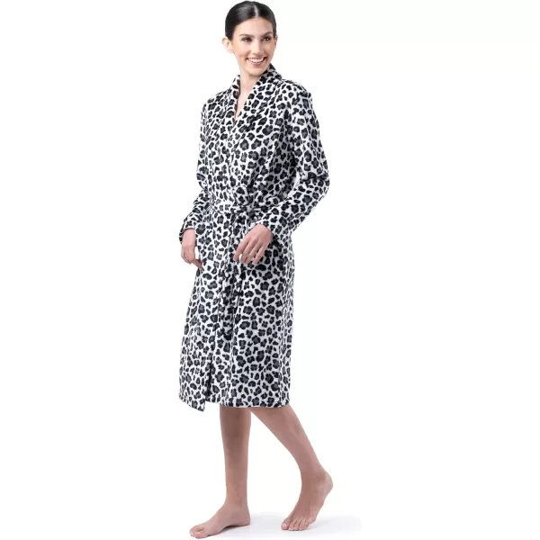 imageFruit of the Loom Womens Fleece RobeCheetah