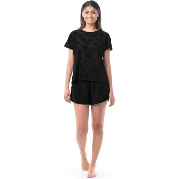 imageFruit of the Loom Womens Beyondsoft Sleep Tee and Shorts SetBlack