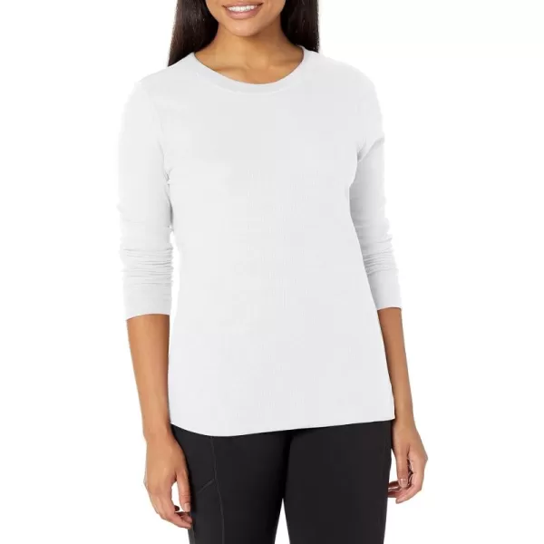 imageFruit of the Loom Womens Micro Waffle Premium Thermal Underwear Tee ShirtWhite