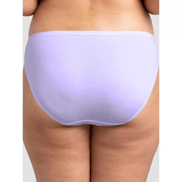 imageFruit of the Loom Womens Beyondsoft Underwear Super Soft Designed with Comfort in Mind Available in Plus SizeBikini  Cotton Blend  10 Pack  PinkGrayPurple