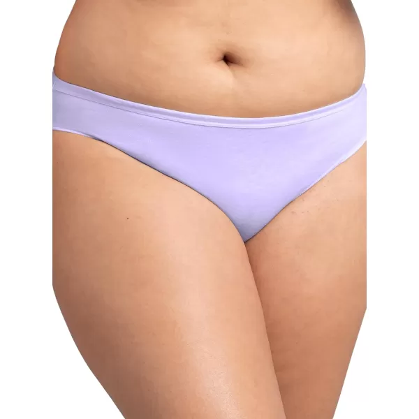 imageFruit of the Loom Womens Beyondsoft Underwear Super Soft Designed with Comfort in Mind Available in Plus SizeBikini  Cotton Blend  10 Pack  PinkGrayPurple