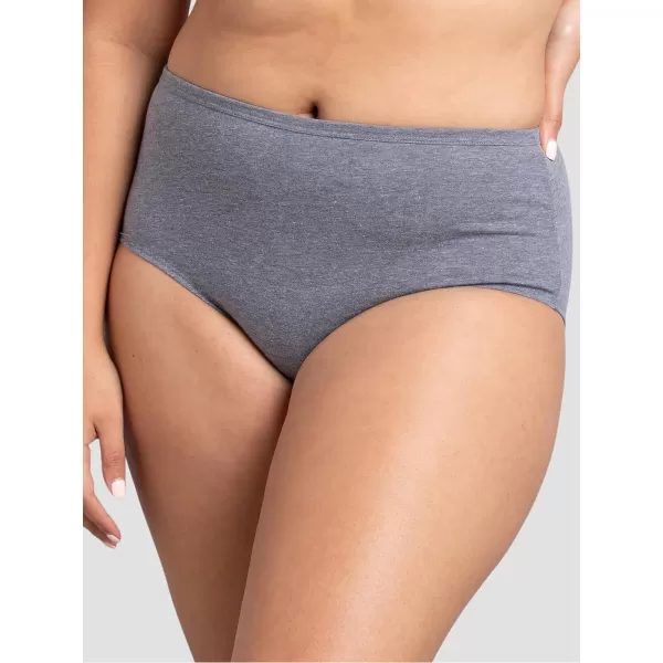 imageFruit of the Loom Womens Beyondsoft Underwear Super Soft Designed with Comfort in Mind Available in Plus SizeBrief  Cotton Blend  10 Pack  PinkGrayPurple