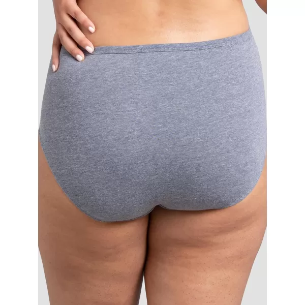 imageFruit of the Loom Womens Beyondsoft Underwear Super Soft Designed with Comfort in Mind Available in Plus SizeBrief  Cotton Blend  10 Pack  PinkGrayPurple