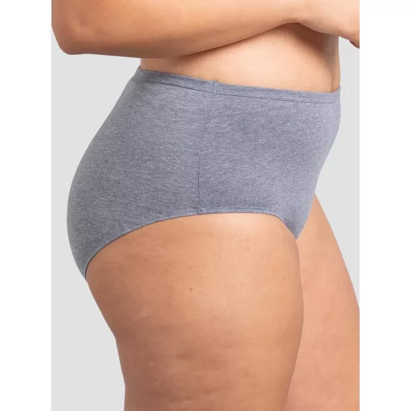 imageFruit of the Loom Womens Beyondsoft Underwear Super Soft Designed with Comfort in Mind Available in Plus SizeBrief  Cotton Blend  10 Pack  PinkGrayPurple