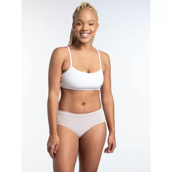 imageFruit of the Loom Womens Beyondsoft Underwear Super Soft Designed with Comfort in Mind Available in Plus SizeHipster  Modal  12 Pack  PurpleCashmereGrey