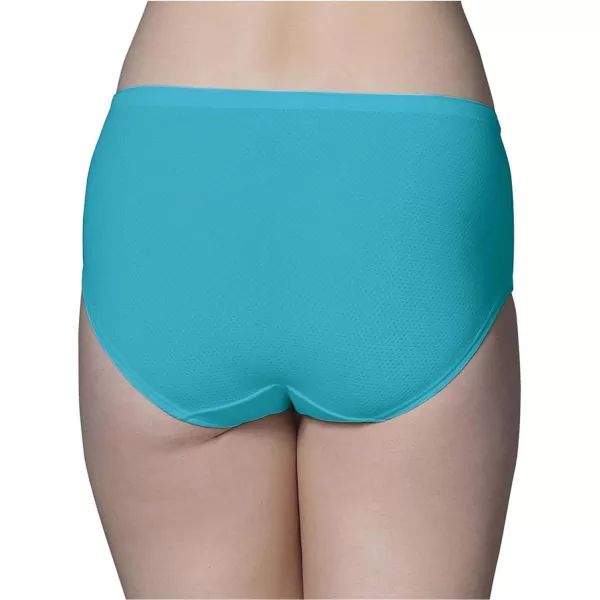 imageFruit of the Loom Womens Breathable 4 Pack PantiesLow Rise Brief  Micro Mesh  4 Pack