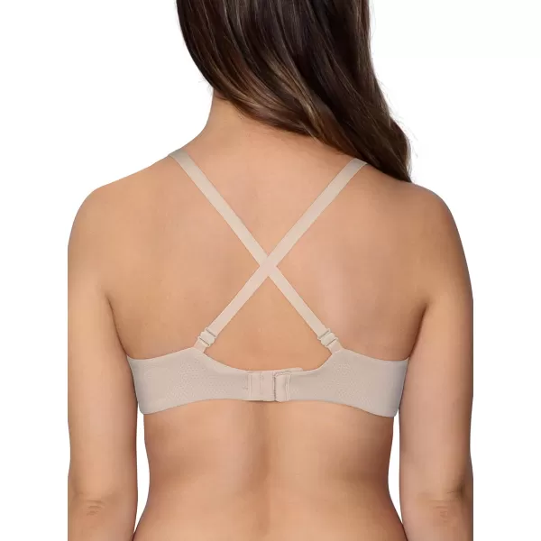 imageFruit of the Loom Womens Breathable Cami Bra with Convertible StrapsBeige